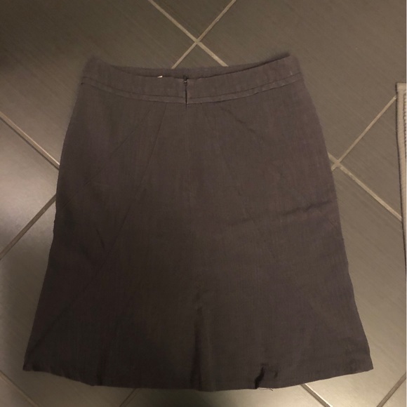 Gray Dress Skirt - Picture 2 of 4